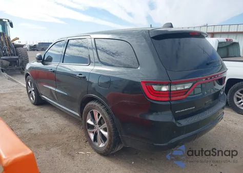 2014 Dodge Durango R/T from USA, damaged, VIN 1C4SDHCT6EC560967